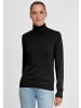 Oxmo Rollkragenpullover OXWinala in Schwarz