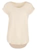F4NT4STIC Long Cut T-Shirt Japan Flower in Whitesand