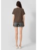QS T-Shirt  in  89D1_braun