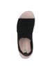 Caprice Sandale Sandalette in schwarz