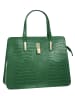 Cluty Handtasche echt Leder in grün