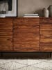 KADIMA DESIGN Charmantes Sheesham Sideboard, 150 cm Breit, 3 Türen, für Wohnräume