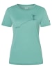 super.natural Merino T-Shirt W GIPFELGLÜCK TEE in blau