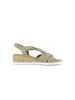 Gabor Keilsandalen für Damen in beige