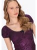myMo Women Dress in purple black