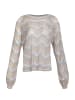 myMo at night Damen Pullover in Multicolor Gestreift