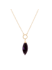 Luxenter Halskette Ayom mit 18 Karat Gelbgold-Finish-AYOM