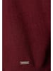 More & More lockerer Strickpullover, Tunnelzug in pomegranate red