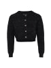 myMo at night Damen Cardigan Mit Effektgarn in SCHWARZ
