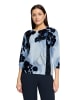 Betty Barclay Strickpullover mit Fledermausärmeln in Light Blue/Blue