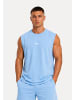 SMILODOX Regular Fit Tank Top Torvano in Hellblau