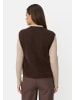 Camel Active Strickweste mit Knopfleiste in Braun