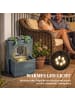 Outsunny Gartenbrunnen in Dunkelgrau 45L x 31,5B x 58,5H cm
