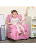 HOMCOM Kindersofa Rosa