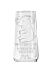 Mr. & Mrs. Panda Champagnerglas Elefant Biene mit Spruch in Transparent