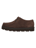 Clarks Mokassin Meare Walla in 5230 Dark Brown Suede