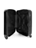 NoBoringSuitCases Suitcase, Koffer, Reisekoffer Schwarzes Linienmuster