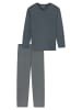 Schiesser Pyjama Comfort Essentials in dunkelgrau