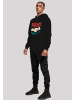 F4NT4STIC Hoodie Stranger Things Friends Dont Lie Hands Netflix in schwarz