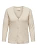 ONLY Carmakoma Strickjacke in Birch