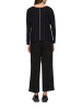 s.Oliver BLACK LABEL Strickpullover langarm in Schwarz-weiß