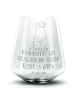 Mr. & Mrs. Panda Longdrinkglas Erdmännchen mit Spruch in Transparent