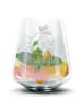Mr. & Mrs. Panda Blümchentail Glas Spinne Agathe Teddy ohne Spruch in Transparent