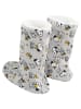Snoopy The Peanuts Snoopy Hausschuhe Hüttenschuhe Winter Stiefel gefüttert in grau