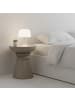 relaxdays Beistelltisch in Beige - (H)45 x (Ø)38 cm