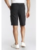 Man's World Cargobermudas in schwarz