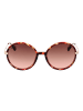 MAX & CO Frauen Sonnenbrille Rund Braun
