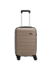 D&N Travel Line 4100 - 4-Rollen-Kabinentrolley S 54 cm (taupe) in taupe