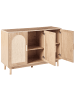 Beliani Sideboard COSTELLO in Braun - (W) 120 x (H) 83 x (L) 40 cm