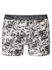 Schiesser Boxershort 6er Pack in Schwarz/Weiß