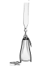collezione alessandro Schultertasche " Bianco Luxe " in weiß