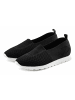 LASCANA Sneaker in schwarz