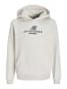 JACK & JONES Junior Kapuzenpullover in White Melange
