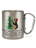 Mr. & Mrs. Panda Becher Aus Edelstahl Pinguin Weihnachtsbaum mit... in Silber