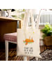 Mr. & Mrs. Panda Uni Tasche Fuchs Sterne mit Spruch in Creme