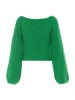 VIRITA Women Sweater in Grasgrün