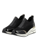remonte Sneaker in Schwarz Kombi