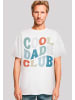 F4NT4STIC Heavy Oversize T-Shirt Cool Dads Club in weiß