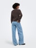 ONLY Strickpullover in Seal Brown