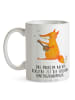 Mr. & Mrs. Panda Tasse Fuchs Gitarre mit Spruch in Weiß