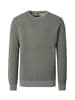 CASAMODA Rundhalspullover für Herren in grün