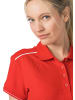 erima Damen Poloshirt in rot/weiss