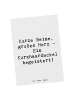 Mr. & Mrs. Panda Postkarte Spruch Kurzhaardackel Herz mit Spruch in Weiß