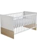 roba Babyzimmer Set Gabriella 2-tlg. Bicolor mit Babybett & Kommode