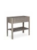 relaxdays Hochbeet in Grau - (B)88 x (H)80 x (T)43,5 cm
