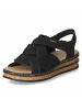 rieker Sandalette in schwarz